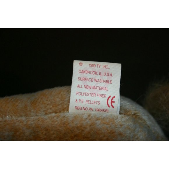 TY Beanie Baby Goatee Goat 1999 retired 4235 brown - Picture 9 of 10